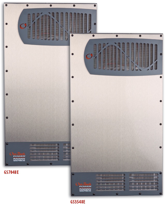 Invertor Profesional Outback Radian GS 7048E si Outback Radian GS 3548E Grid interactive