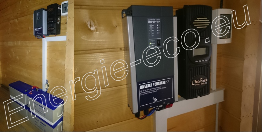 INSTALATIE FOTOVOLTAICA OFF-GRID 1.5KW - ECHIPAMENTE SAMLEX COMBI - - PROFESIONAL