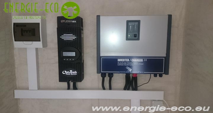 INSTALATIE FOTOVOLTAICA OFF-GRID 3.2KW - ECHIPAMENTE SAMLEX COMBI - - PROFESIONAL