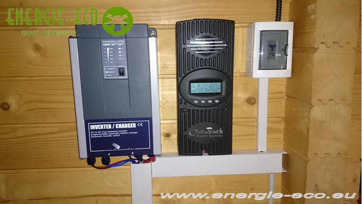 INSTALATIE FOTOVOLTAICA OFF-GRID 1.5KW - ECHIPAMENTE SAMLEX COMBI - - PROFESIONAL