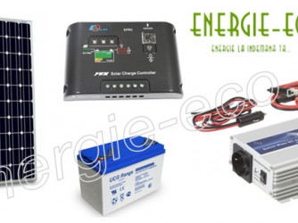 Sistem Kit fotovoltaic 315W MPPT 230V cu invertor