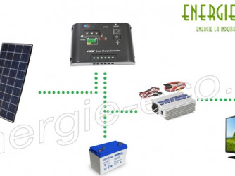 SISTEM FOTOVOLTAIC 50W PWM 220V SAU 12V
