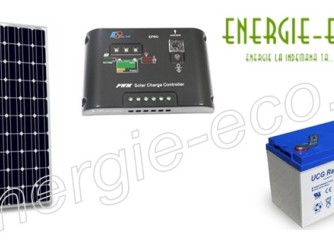  Kit fotovoltaic 315W PWM 230V fara invertor