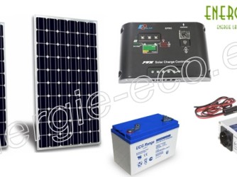 Kit Fotovoltaic 390W MPPT 220V Invertor 300W Samlex 12V